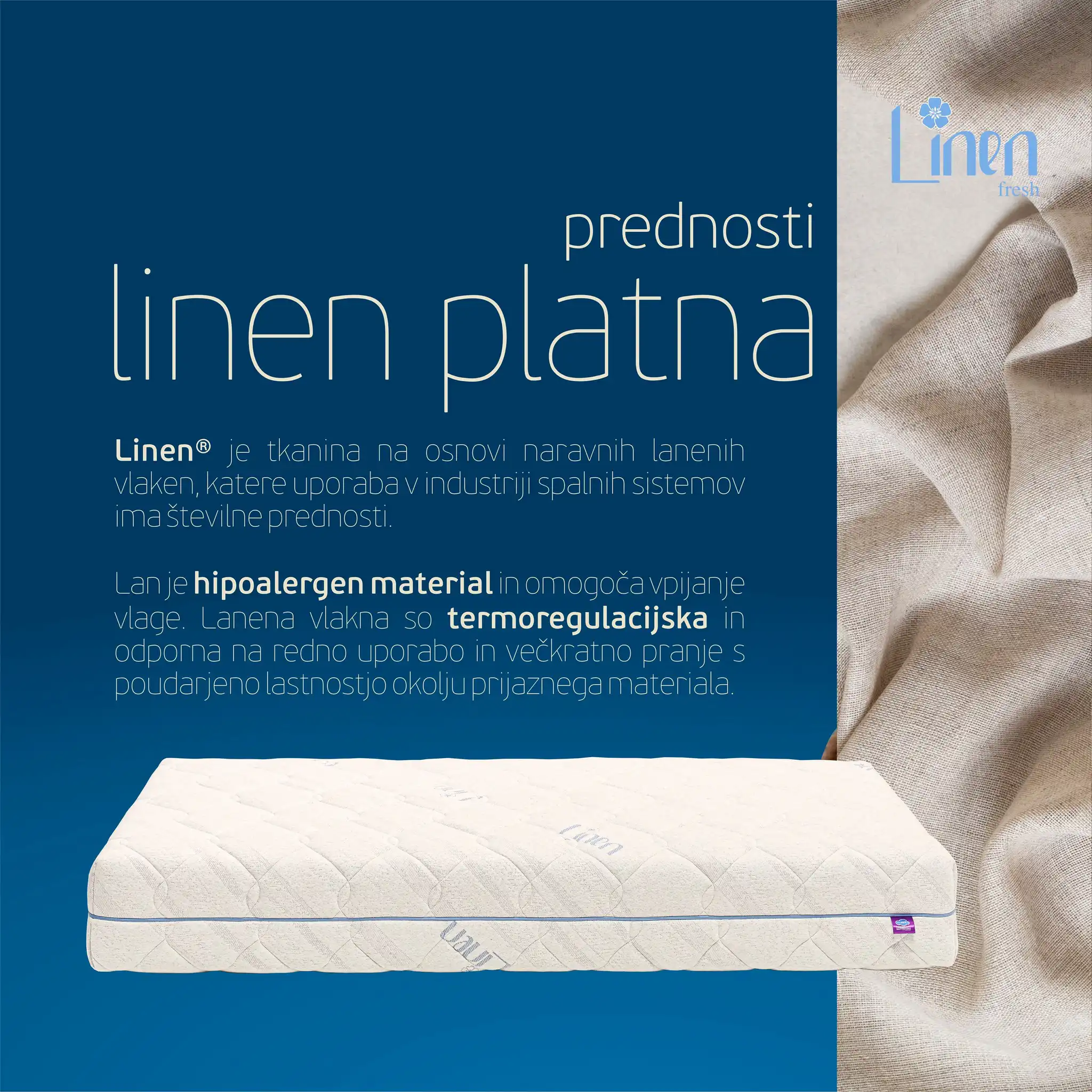 Vzmetnica Latexo | 27 cm | mehka & srednje trda | do 90 kg | Perforiran lateks - slika 3